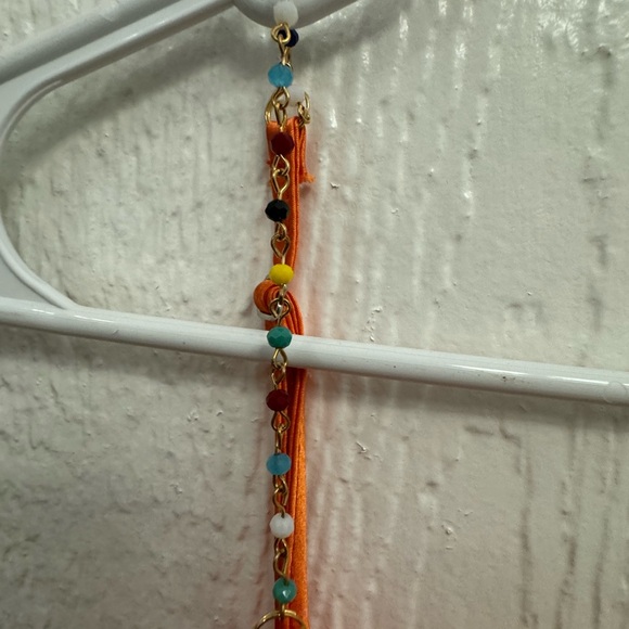 Nicole Miller New York Silky Too Beaded strap Sexy Going Out Blouse 90s inspired - Picture 7 of 8